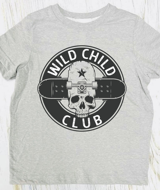 Wild Child Club Ash Grey Tee