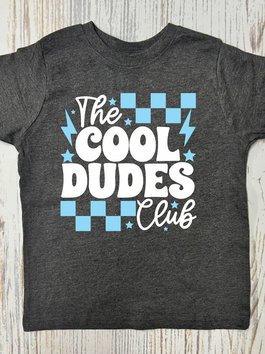 *DTF* The Cool Dudes Club Dark Grey Tee