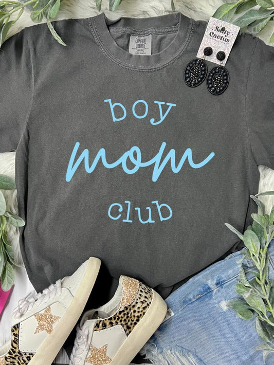 *DTF* Boy Mom Club Pepper Comfort Color