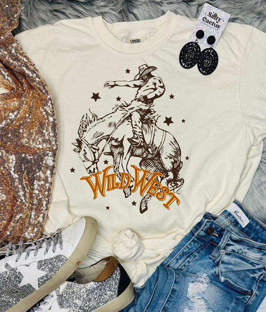 *DTF* Wild Western Rodeo Ivory Comfort Color