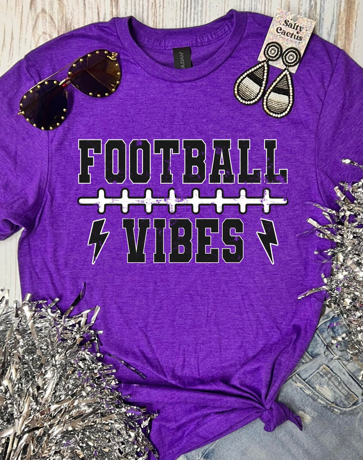 *SP* Football Vibes Colored Tees