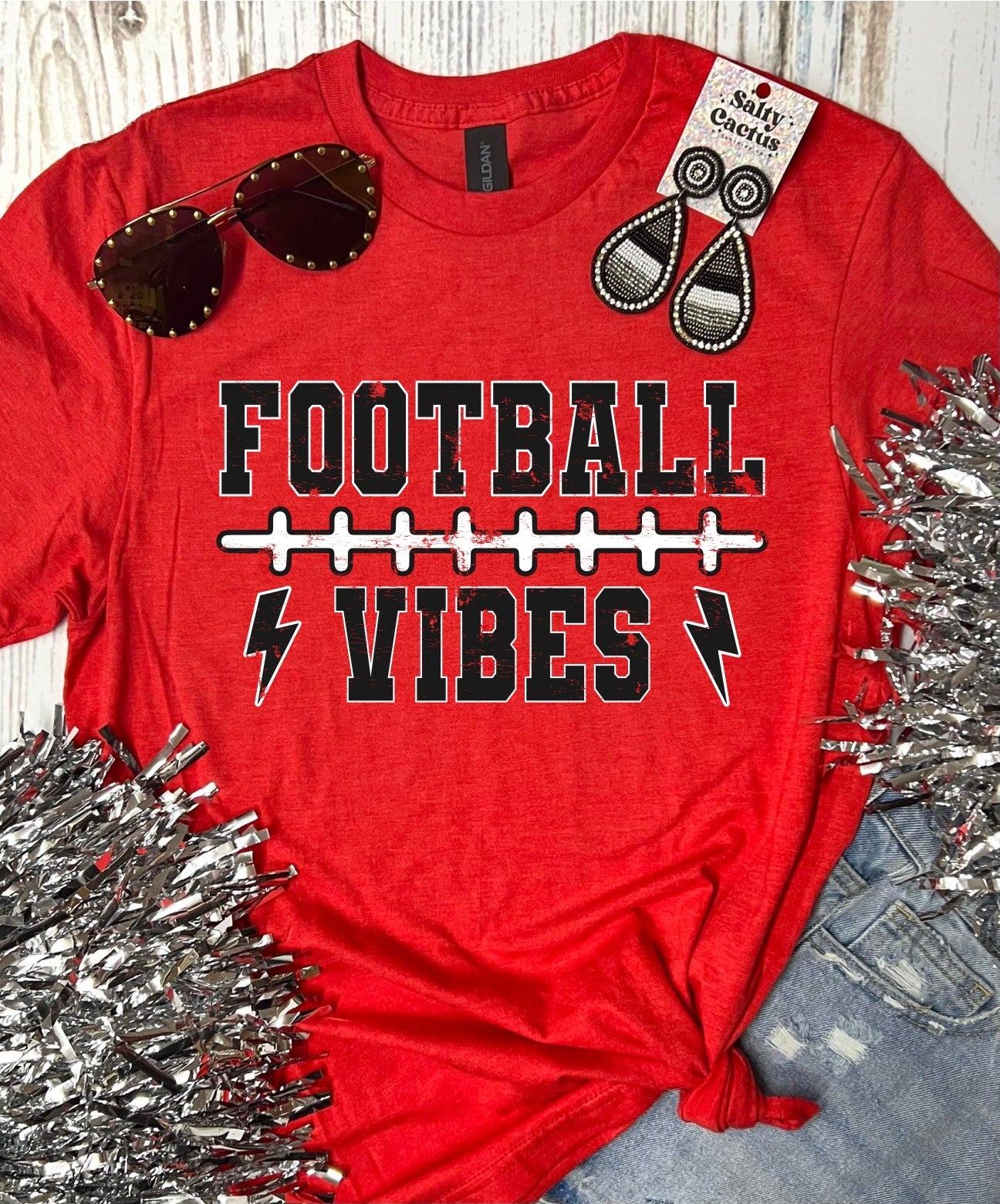 *SP* Football Vibes Colored Tees