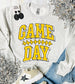 Game Day Vintage Stitches Ash Grey Sweatshirt