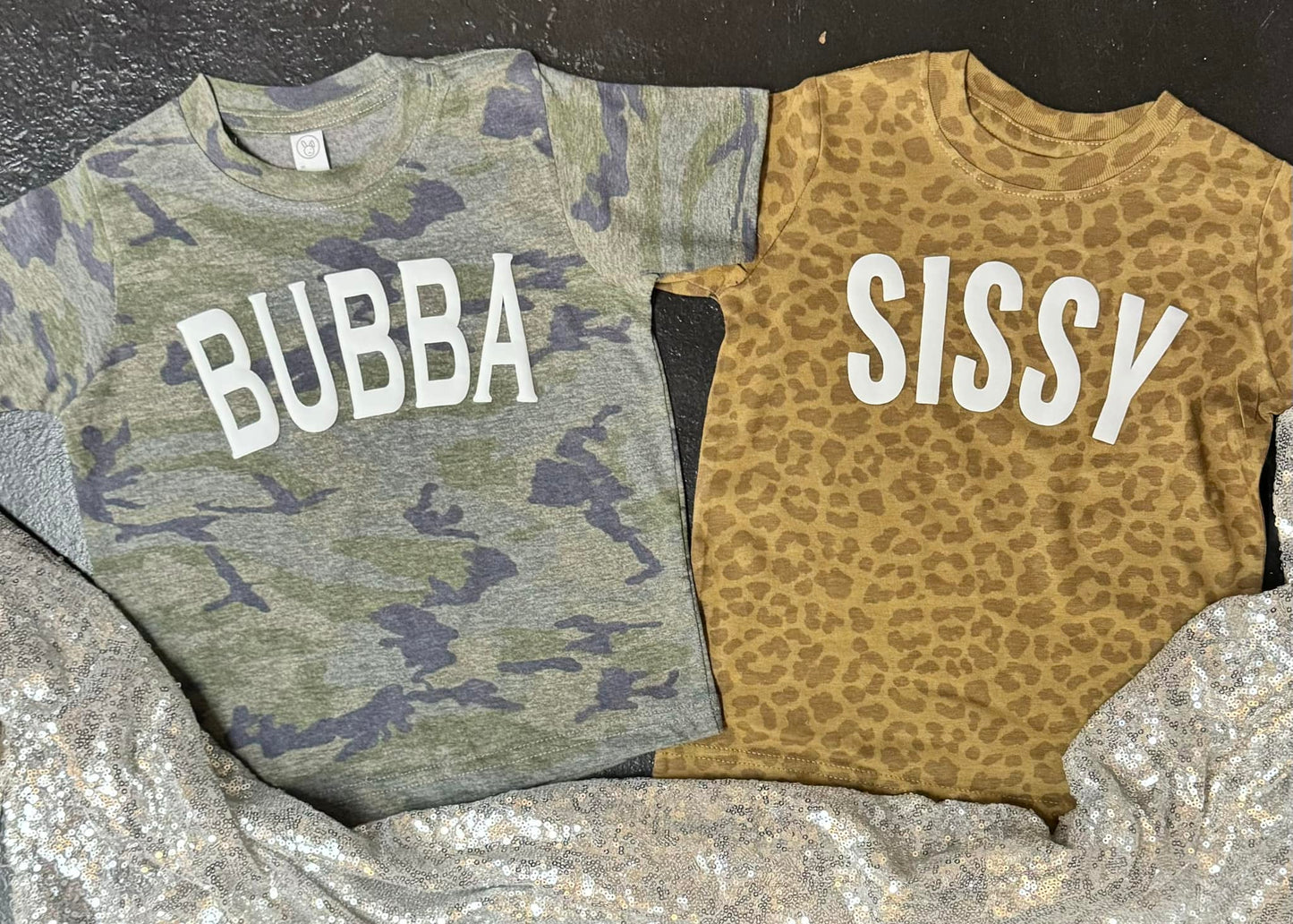 *PUFF* Kids Bubbe and Sissy Tees