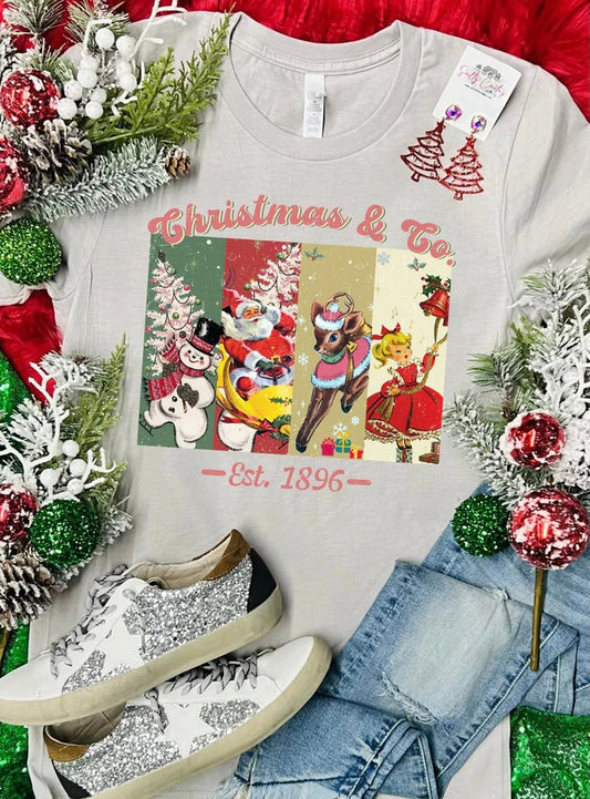 Christmas & Co Est. 1986 Tan Tee