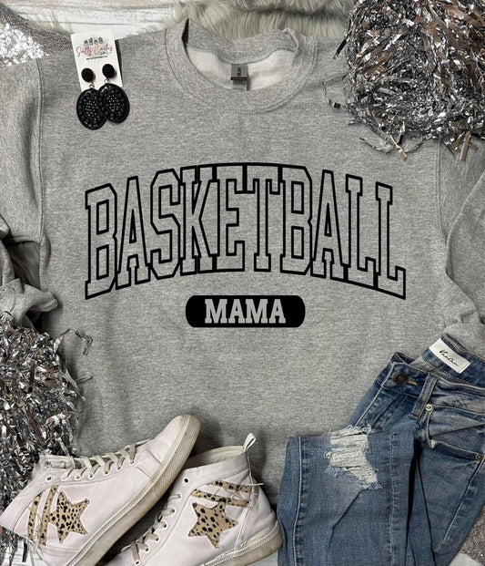 Basketball Custom Oxford Grey Sweatshirt