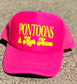 *TRUCKER HAT PUFF* Pontoons & High Noons Yellow Puff