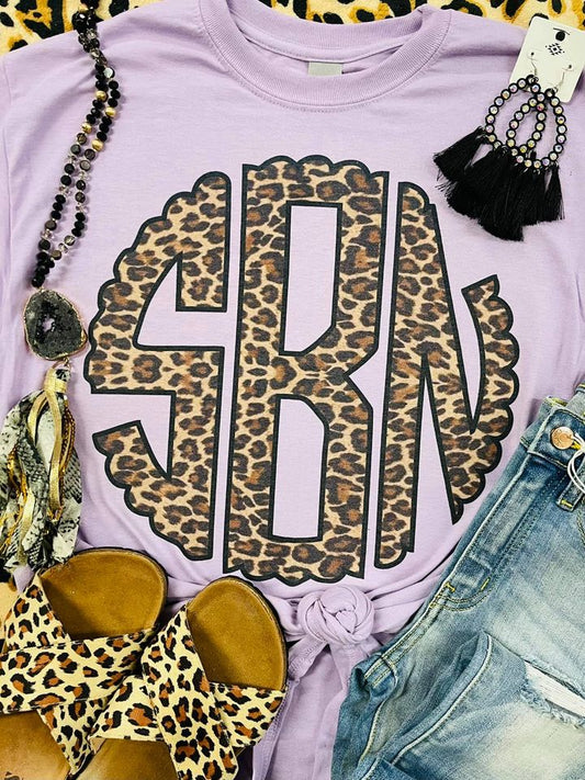 Leopard Mono Tee