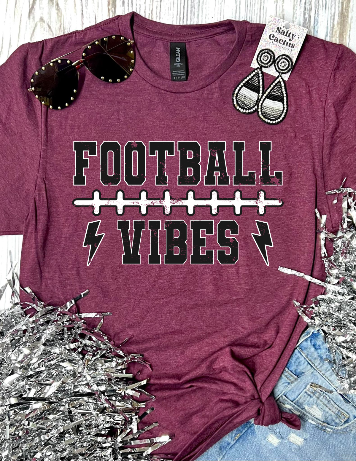 *SP* Football Vibes Colored Tees