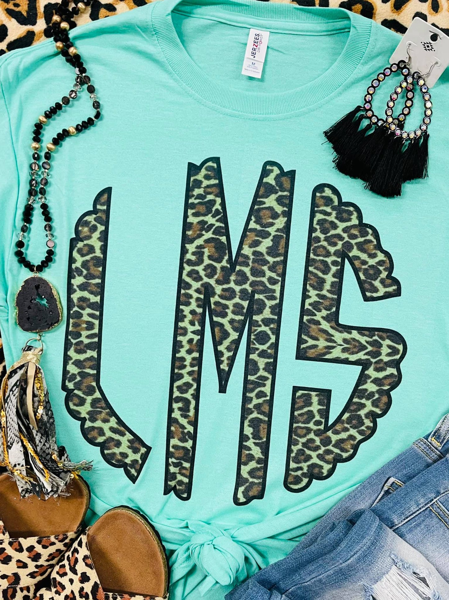 Leopard Mono Tee