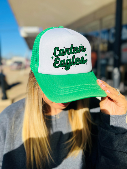 *TRUCKER HAT* Custom Retro Spirit GREEN