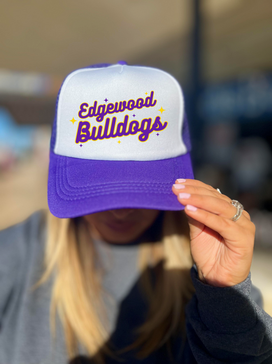 *TRUCKER HAT* Custom Retro Spirit PURPLE