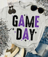 Rustic Gameday Stars Grey Tee