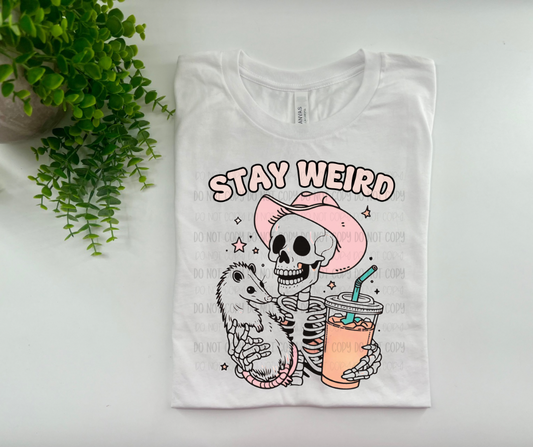 Stay Weird   • BELLA CANVAS