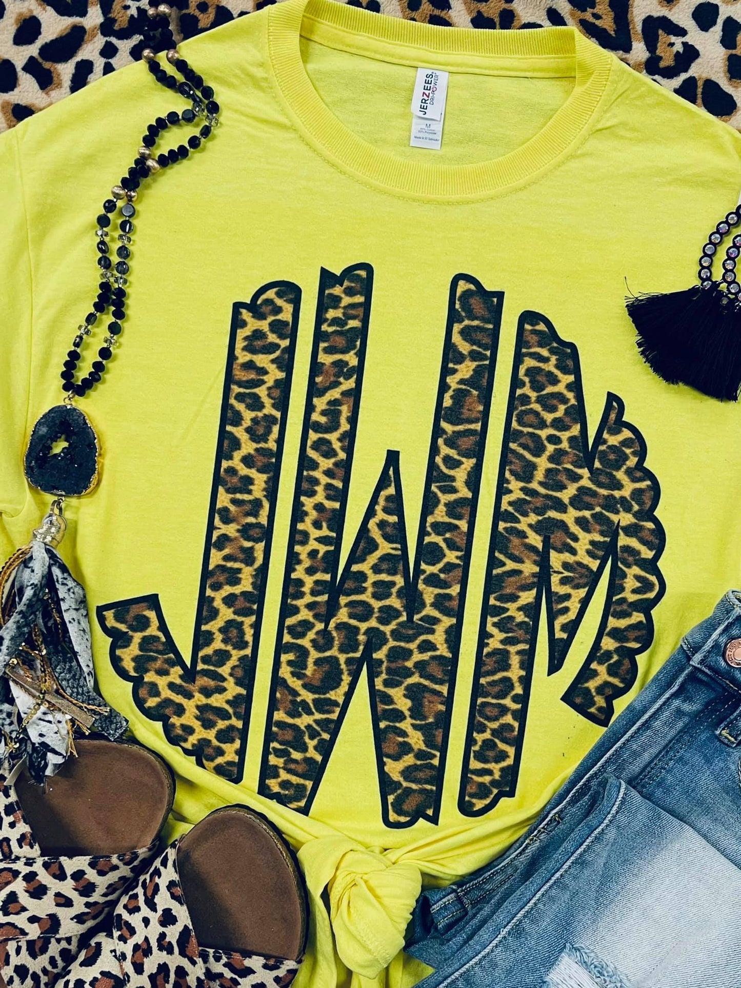 Leopard Mono Tee