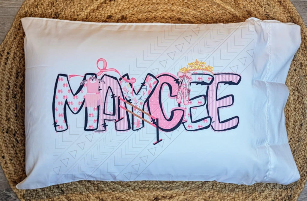 Ballet Pillowcase Personalized Pillowcases