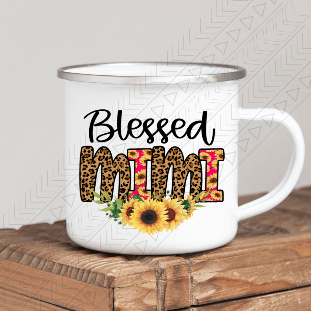 Blessed Mimi Enamel Mug Mug