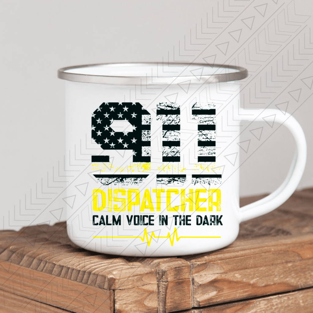 Calm Voice Enamel Mug Mug