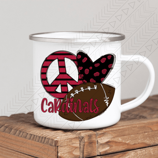 Cardinals 1 Enamel Mug Mug