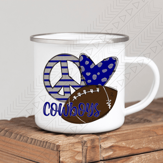 Cowboys 1 Enamel Mug Mug