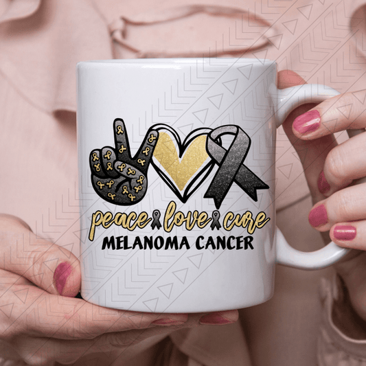 Cure Melanoma Ceramic Mug 11Oz Mug