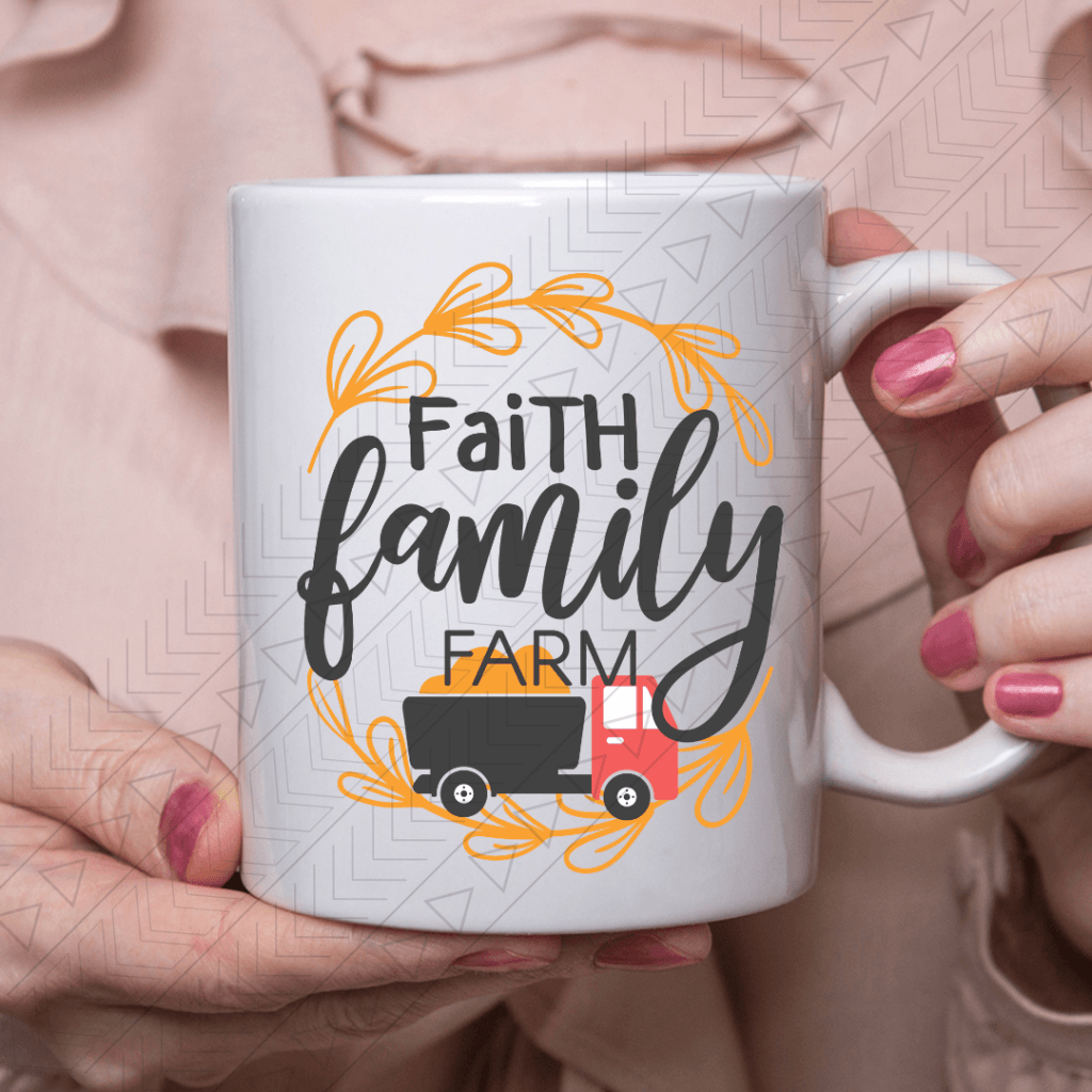 Faith Family Farm 2 Ceramic Mug 11Oz Mug