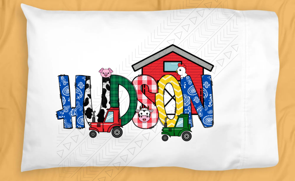 Farm Pillowcase Personalized Pillowcases