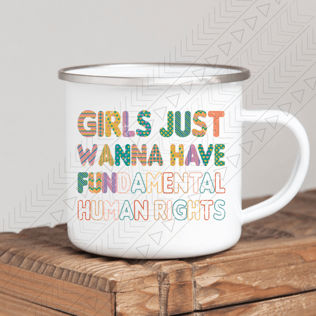 Fundamental Rights Enamel Mug Mug