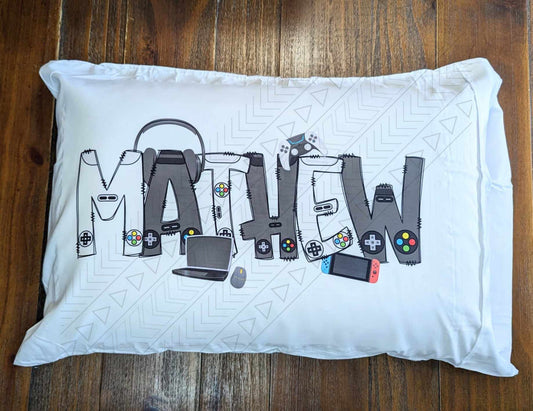 Gamer Pillowcase Personalized Pillowcases