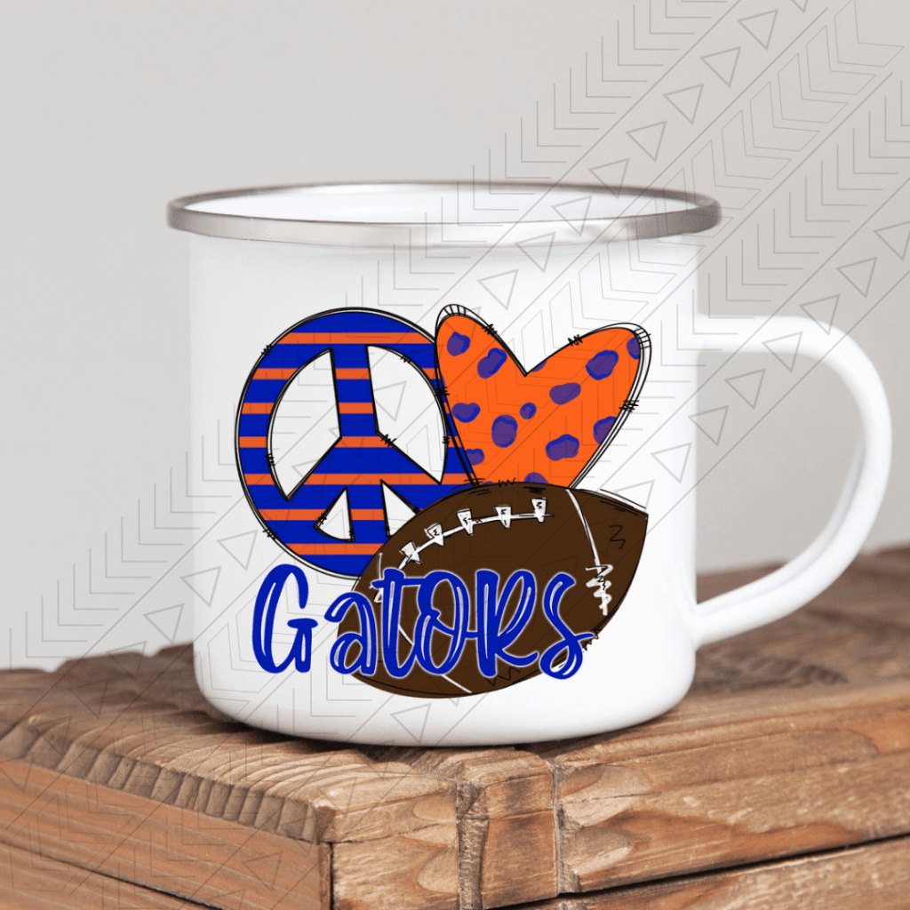 Gators 1 Enamel Mug Mug