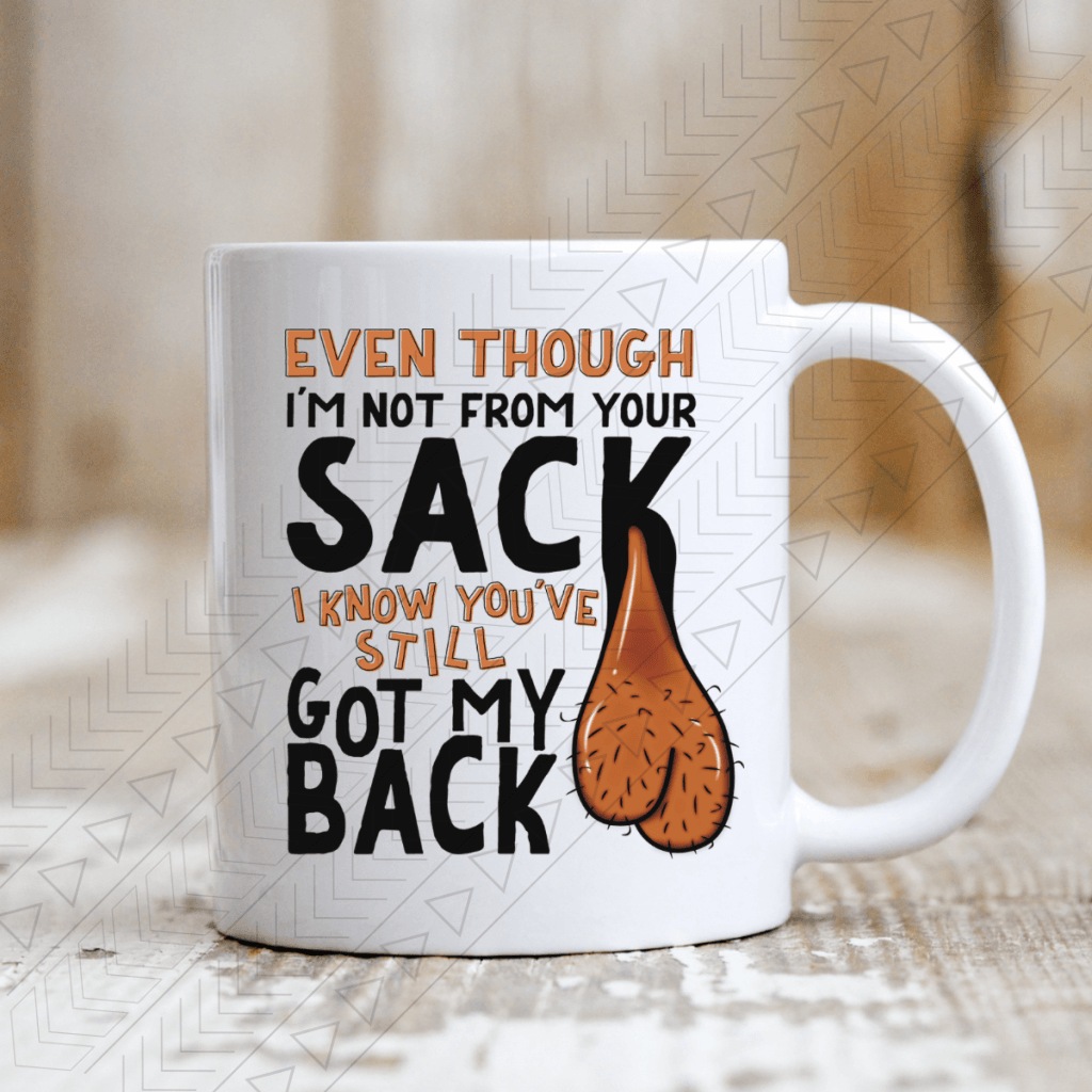 I Know You Got My Back Ceramic Mug 11Oz / Dark Mug