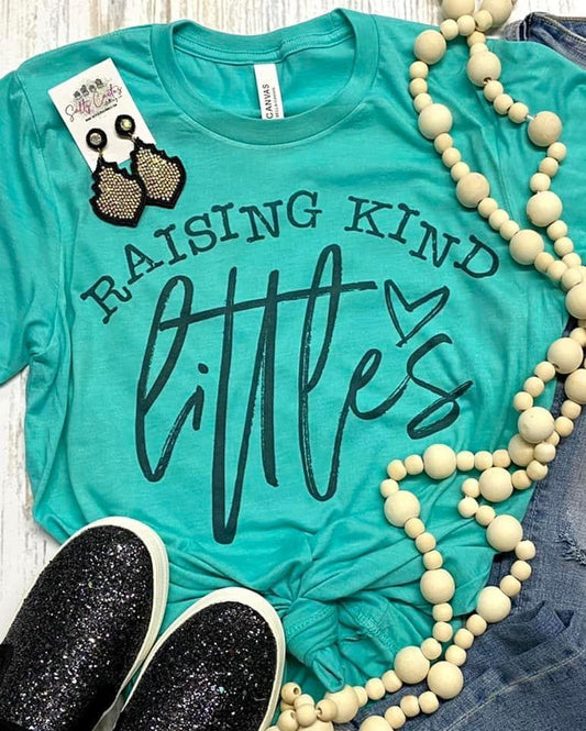 Raising Kind Littles Seafoam Tee