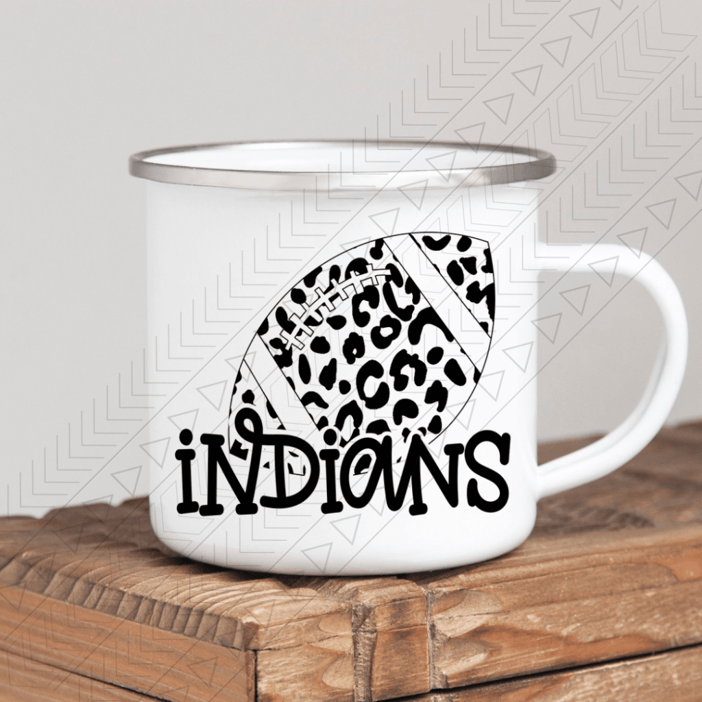 Indians 1 Enamel Mug Mug