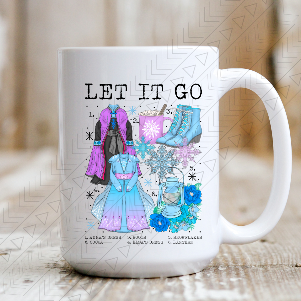 Let It Go Mug