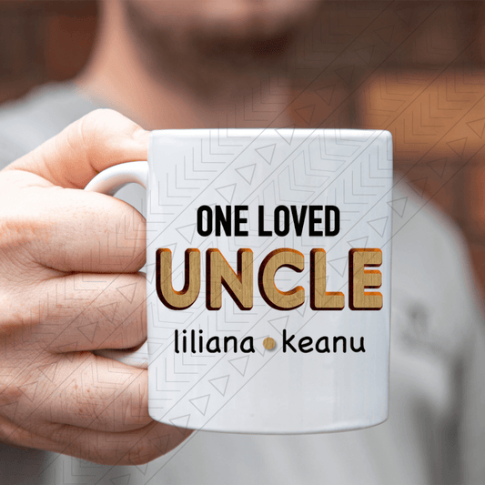 Manly One Loved Custom Mug