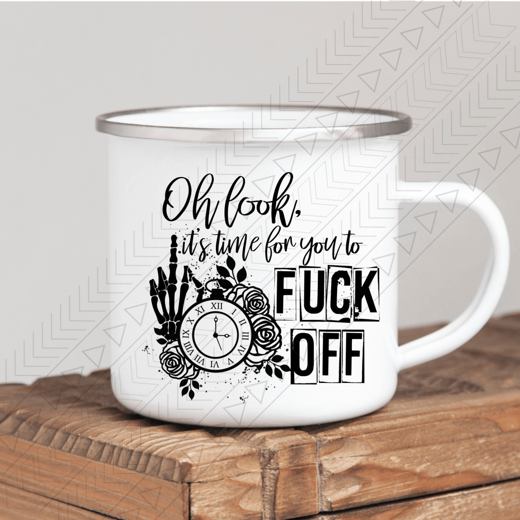 Oh Look Its Time Mug