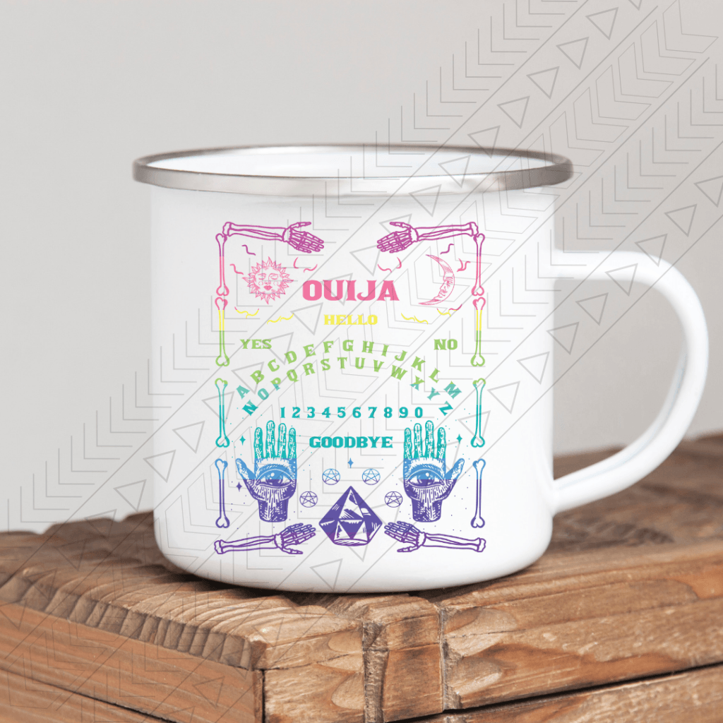 Ouija Enamel Mug Mug