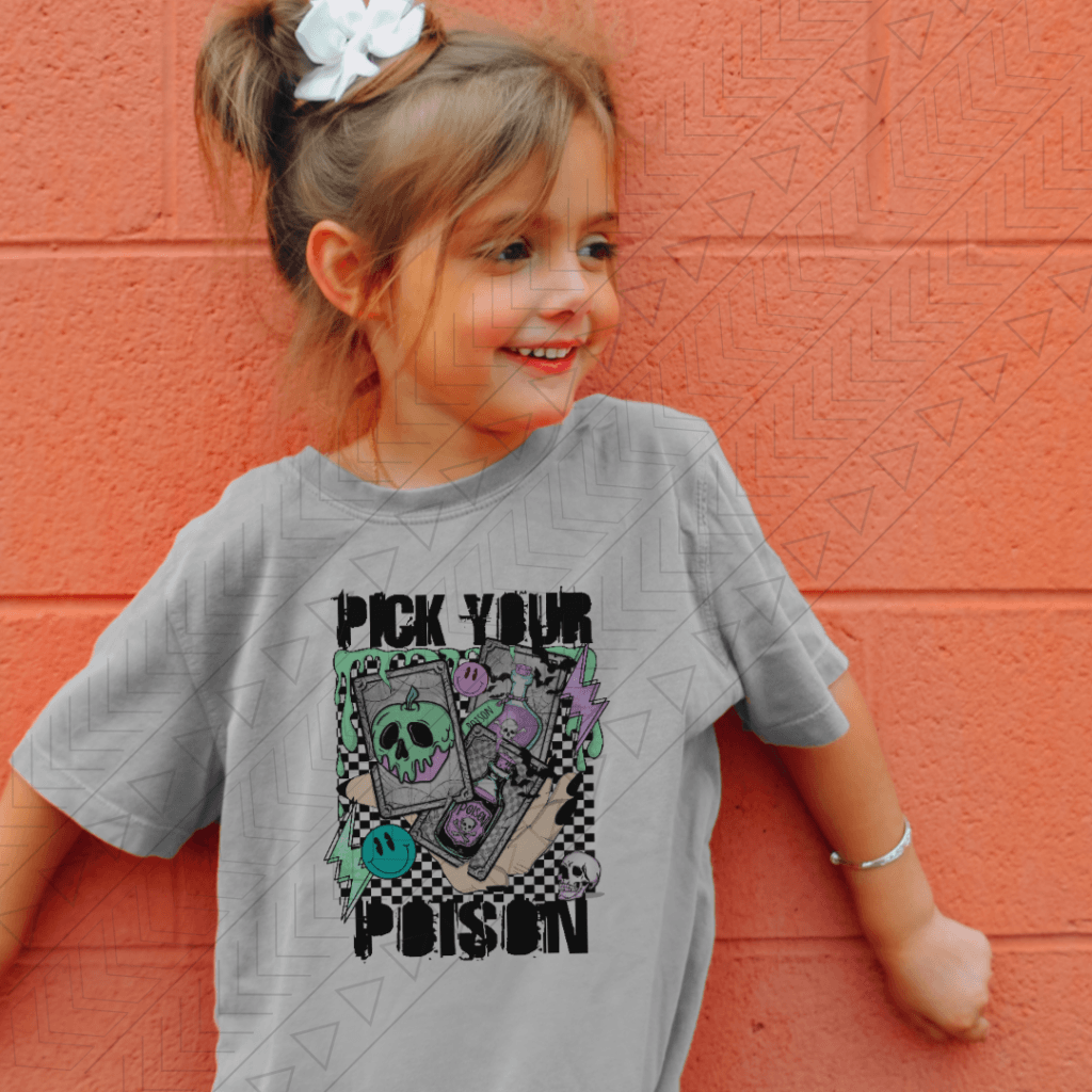 Pick Your Poison Kids Tee Shirts