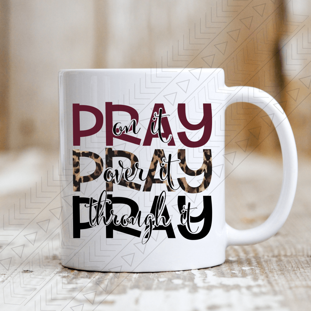 Pray Stacked Mug