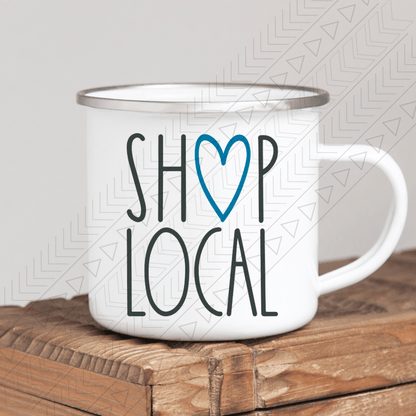 Shop Local Enamel Mug Mug