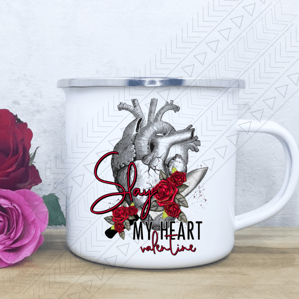 Slay My Heart Enamel Mug Mug