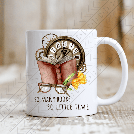 So Many Books Ceramic Mug 11Oz Mug