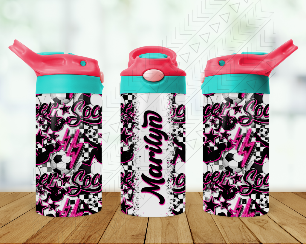 Soccer Kid Pink Kid’s Bottle