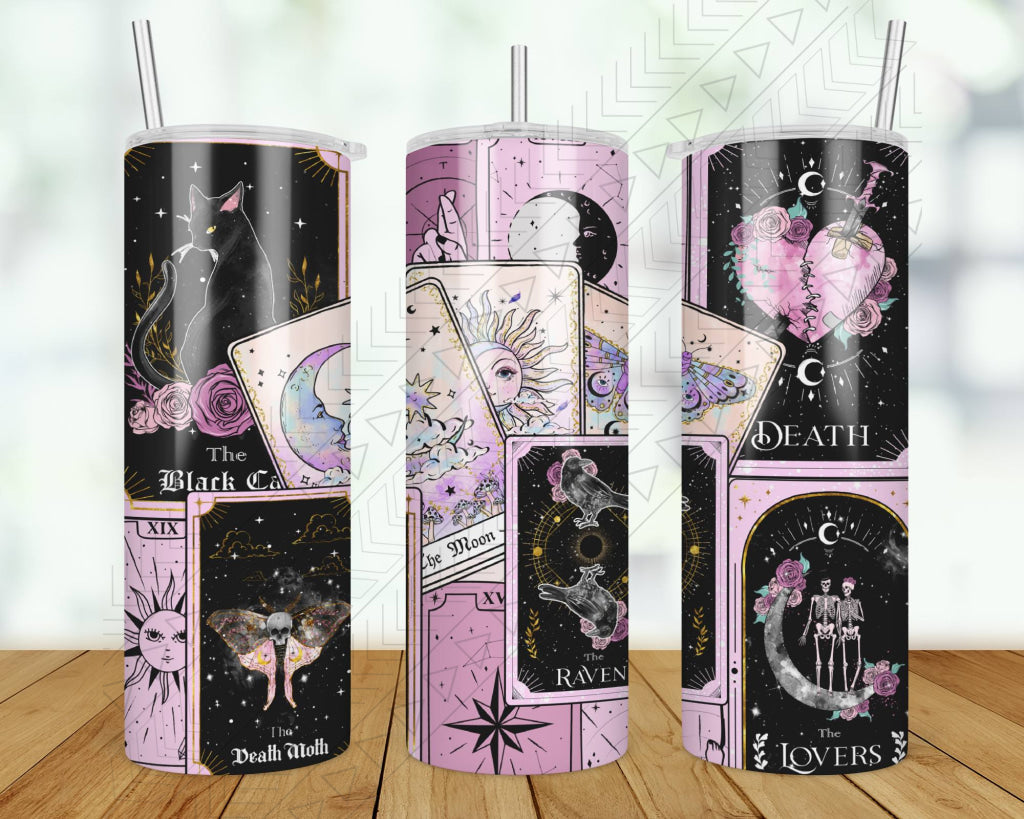 Tarot Cards Celestial Tumbler