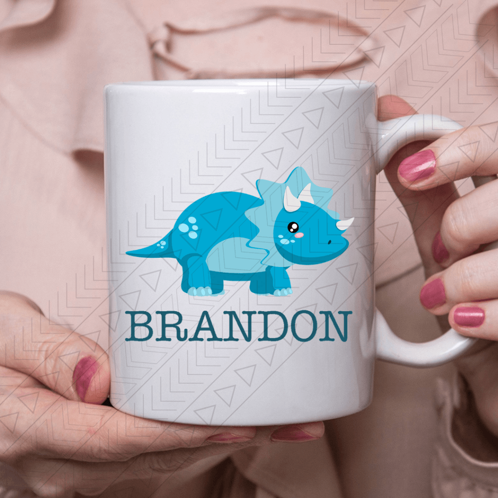 Triceratops Ceramic Mug 11Oz Mug