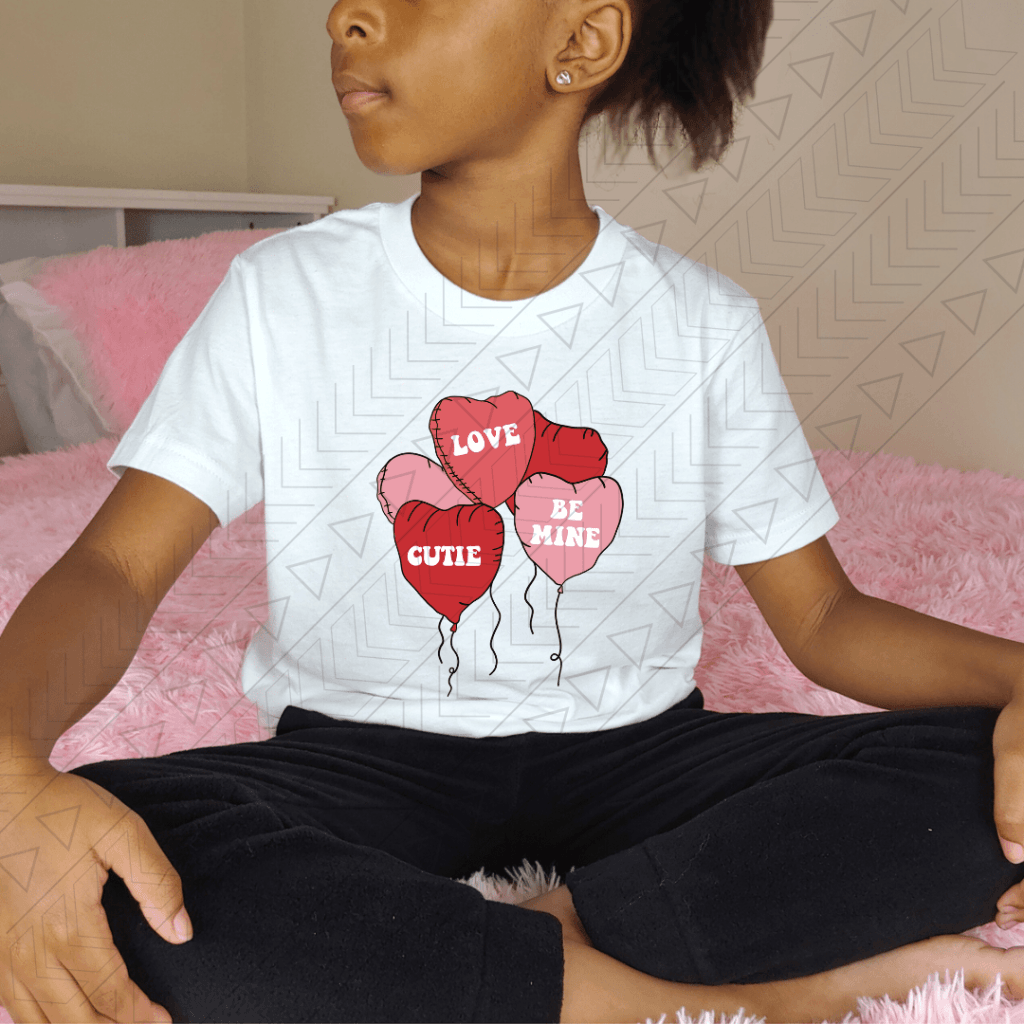 Valentines Hearts Kids Shirts