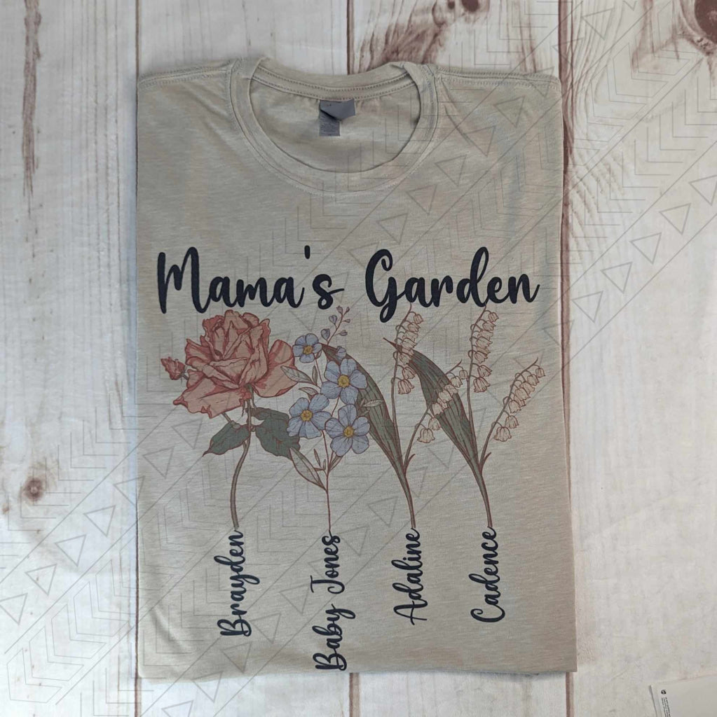 Vintage Mama’s Garden Name Tee *Row* Shirts & Tops