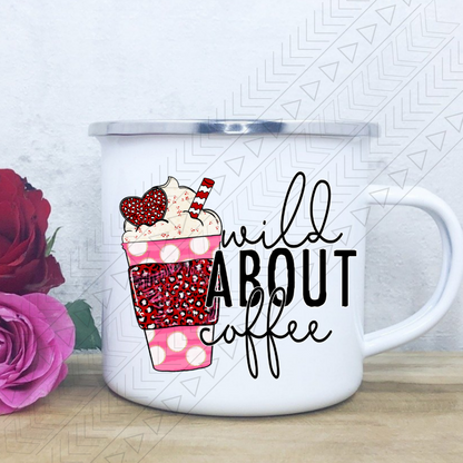 Wild About Coffee Enamel Mug Mug